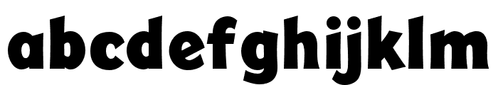 Mingler ExtraBold Font LOWERCASE