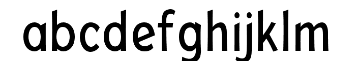 Mingler Regular Font LOWERCASE