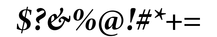 Minion 3 Subhead Bold Italic Font OTHER CHARS