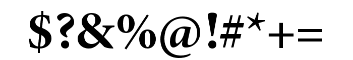 Minion 3 Subhead Bold Font OTHER CHARS