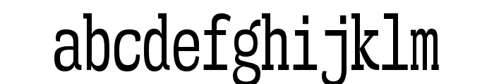 Mitigate Regular Font LOWERCASE