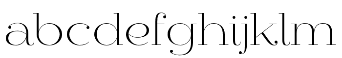 Mittwoch Norm Light Font LOWERCASE