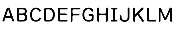 Mizoletbokutoh Regular Font UPPERCASE