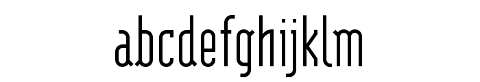 Modula OT Serif Regular Font LOWERCASE