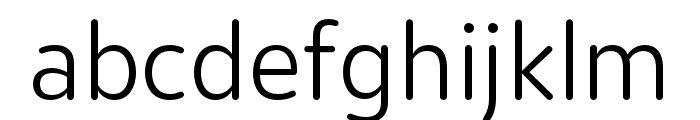 Moniker Basic Light Font LOWERCASE