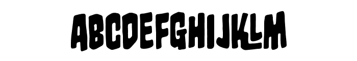 Monsterific BB Regular Font LOWERCASE