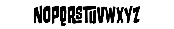 Monsterific BB Regular Font LOWERCASE