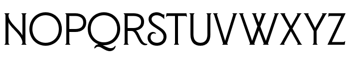 Montecatini Pro Largo Font LOWERCASE