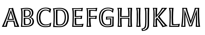 Moonglow Extended Font UPPERCASE