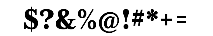 Mrs Eaves XL Serif Nar OT Heavy Font OTHER CHARS