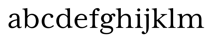 Mrs Eaves XL Serif Nar OT Reg Font LOWERCASE