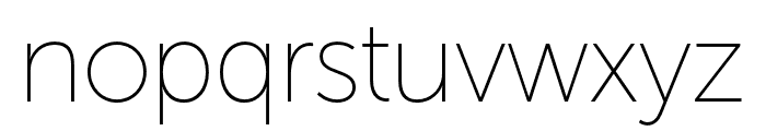 Museo Sans Display Light Font LOWERCASE