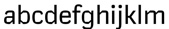 Mynor Variable Regular Font LOWERCASE