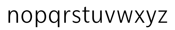 Narkiss Hadash Extended Extralight Font LOWERCASE