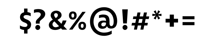 Narkiss Hadash Extended Semibold Font OTHER CHARS