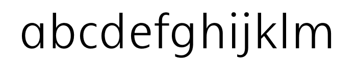 Narkiss Hadash Extralight Font LOWERCASE