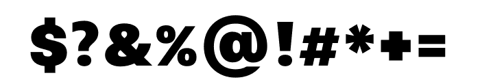 Narkiss Tam Condensed Black Font OTHER CHARS