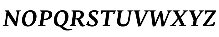 Nassim Latin Semibold Italic Font UPPERCASE