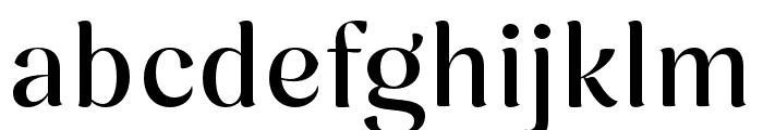 Nave Medium Font LOWERCASE