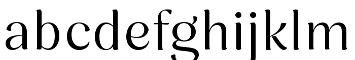 Nave Regular Font LOWERCASE