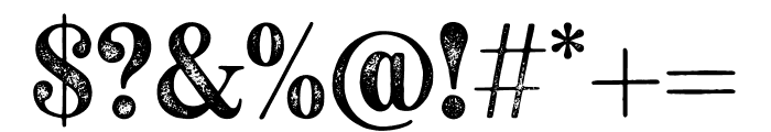 Neato Serif Regular Font OTHER CHARS