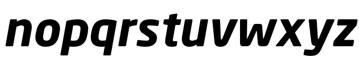 Neo Sans W1G Bold Italic Font LOWERCASE