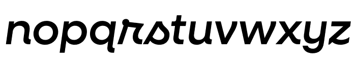 Neulis Cursive Medium Italic Font LOWERCASE