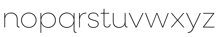 Neulis Neue Hairline Font LOWERCASE