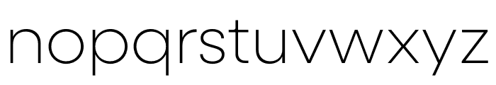 Neulis Sans Extra Light Font LOWERCASE