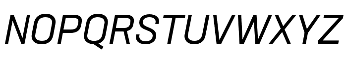 Neusa Next Std Condensed Italic Font UPPERCASE