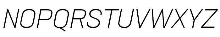 Neusa Next Std Light Italic Font UPPERCASE