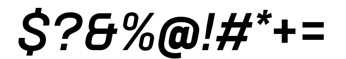 Neusa Next Std Wide Medium Italic Font OTHER CHARS