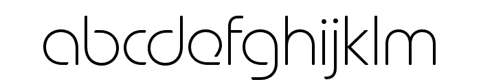 New Astro Light Font LOWERCASE