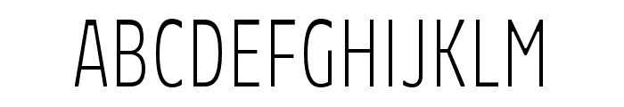 New Herman Light Font UPPERCASE