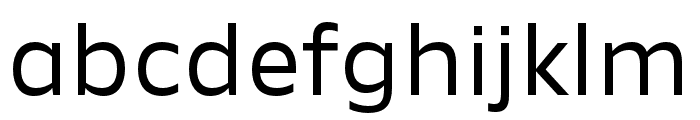 New Nord Regular Font LOWERCASE