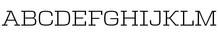 New Science Serif Light Font UPPERCASE