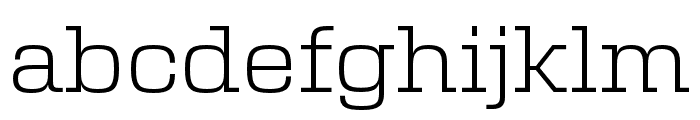 New Science Serif Light Font LOWERCASE
