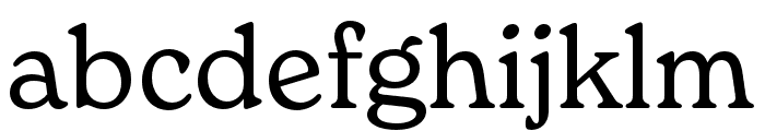 New Spirit Regular Condensed Font LOWERCASE