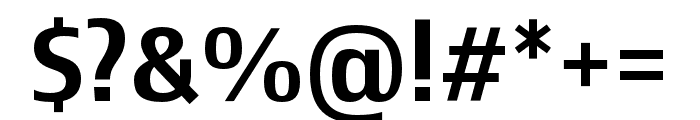 Newbery Sans Pro Medium Font OTHER CHARS