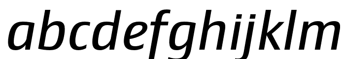 Newbery Sans Pro Regular It Font LOWERCASE