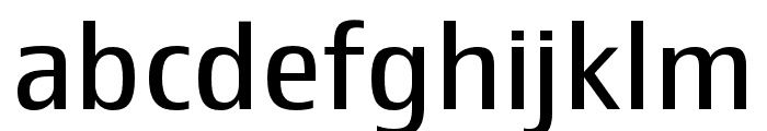 Newbery Sans Pro Regular Font LOWERCASE