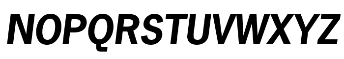 News Gothic Std Bold Oblique Font UPPERCASE
