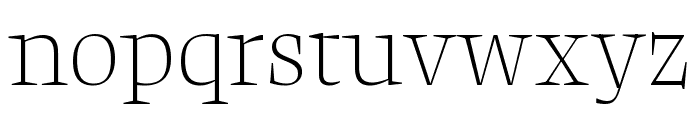 NewsSerif Large Variable Hairline Font LOWERCASE