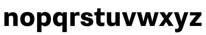 Nitti Grotesk ExtraBold Font LOWERCASE