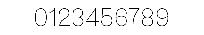 Nitti Grotesk Thin Font OTHER CHARS