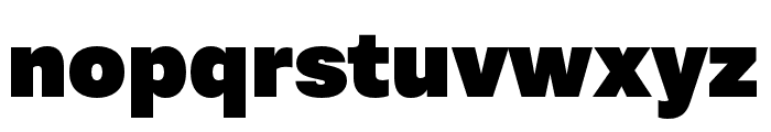 Nitti Grotesk Ultra Font LOWERCASE