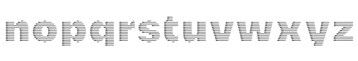 Nitti Mostro Disco Shadow Font LOWERCASE