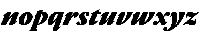 Nocturne Serif ExtraBold Italic Font LOWERCASE