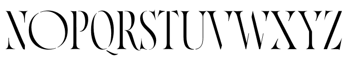 Norman Stencil Fat Font UPPERCASE