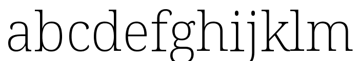 Noto Rashi Hebrew Extra Light Font LOWERCASE